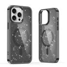 For iPhone 15 Pro Glitter MagSafe Shockproof Phone Case(Black) - 1