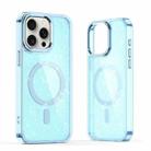 For iPhone 15 Pro Max Glitter MagSafe Shockproof Phone Case(Blue) - 1