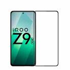 For vivo iQOO Z9 Global PINWUYO 9H 3D Curved Explosion-proof Tempered Glass Film(Black) - 1