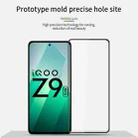 For vivo iQOO Z9 Global PINWUYO 9H 3D Curved Explosion-proof Tempered Glass Film(Black) - 2