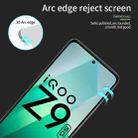 For vivo iQOO Z9 Global PINWUYO 9H 3D Curved Explosion-proof Tempered Glass Film(Black) - 3