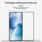 For vivo X200s PINWUYO 9H 3D Curved Explosion-proof Tempered Glass Film(Black) - 2