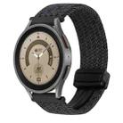 For Samsung Galaxy Watch 5 Pro 20mm Magnetic Buckle Braided Watch Strap(Graphite Black) - 1