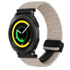 For Samsung Gear Sport 20mm Magnetic Buckle Braided Watch Strap(Starlight Colour) - 1