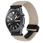For Samsung Galaxy Watch 3 41mm 20mm Magnetic Buckle Braided Watch Strap(Starlight Colour) - 1