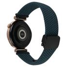 For Samsung Galaxy Watch Active 20mm Magnetic Buckle Braided Watch Strap(Forest Green) - 2
