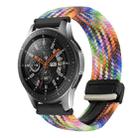 For Samsung Galaxy Watch 42mm 20mm Magnetic Buckle Braided Watch Strap(Colorful) - 1