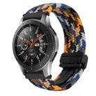 For Samsung Galaxy Watch 42mm 20mm Magnetic Buckle Braided Watch Strap(Camouflage Color) - 1