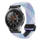 For Samsung Galaxy Watch 42mm 20mm Magnetic Buckle Braided Watch Strap(Violet) - 1