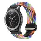 For Samsung Gear S2 Classic 20mm Magnetic Buckle Braided Watch Strap(Colorful) - 1