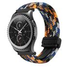 For Samsung Gear S2 Classic 20mm Magnetic Buckle Braided Watch Strap(Camouflage Color) - 1