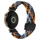 For Samsung Gear S2 Classic 20mm Magnetic Buckle Braided Watch Strap(Camouflage Color) - 2