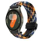 For Samsung Galaxy Watch 7 20mm Magnetic Buckle Braided Watch Strap(Camouflage Color) - 1