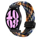 For Samsung Galaxy Watch 6 20mm Magnetic Buckle Braided Watch Strap(Camouflage Color) - 1