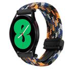 For Samsung Galaxy Watch 4 20mm Magnetic Buckle Braided Watch Strap(Camouflage Color) - 1