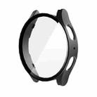 For Samsung Galaxy Watch7 40mm ENKAY Hat-Prince Full Coverage PC + Tempered Glass Film Integrated Watch Case(Black) - 1