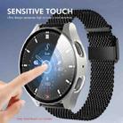 For Samsung Galaxy Watch7 40mm ENKAY Hat-Prince Full Coverage PC + Tempered Glass Film Integrated Watch Case(Black) - 3