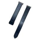 22mm Slim Magnetic Buckle Microfiber Leather Watch Band For Huawei Watch Buds(Avocado Green) - 2