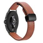 For Xiaomi Watch 2 22mm Slim Magnetic Buckle Microfiber Leather Watch Band(Caramel Macchiato) - 1