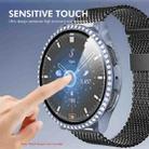 For Samsung Galaxy Watch7 44mm ENKAY Hat-Prince Blink Full Coverage PC + Tempered Glass Film Integrated Watch Case(Black) - 3