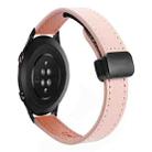 For Honor Watch Dream 22mm Slim Magnetic Buckle Microfiber Leather Watch Band(Sakura Pink) - 1