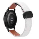 For Honor Watch GS Pro 22mm Slim Magnetic Buckle Microfiber Leather Watch Band(Apricot) - 1