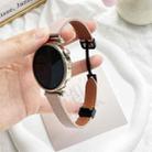 For Samsung Galaxy Gear S3 Frontier 22mm Slim Magnetic Buckle Microfiber Leather Watch Band(Sakura Pink) - 3