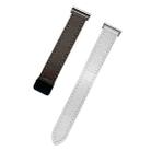 For Garmin Venu 3 22mm Slim Magnetic Buckle Microfiber Leather Watch Band(Apricot+Caramel Macchiato) - 2