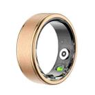 R03 SIZE 7 Smart Ring, Support Heart Rate / Blood Oxygen / Sleep / Multiple Sports Modes(Gold) - 1