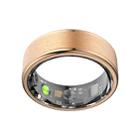 R03 SIZE 7 Smart Ring, Support Heart Rate / Blood Oxygen / Sleep / Multiple Sports Modes(Gold) - 3