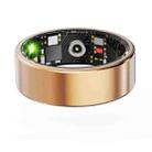 R11M SIZE 7 Smart Ring, Support Heart Rate / Blood Oxygen / Sleep / Multiple Sports Modes(Gold) - 2