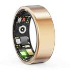 R11M SIZE 9 Smart Ring, Support Heart Rate / Blood Oxygen / Sleep / Multiple Sports Modes(Gold) - 3