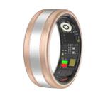 R18 SIZE 10 Smart Ring, Support Heart Rate / Blood Oxygen / Sleep / Multiple Sports Modes(Gold) - 2