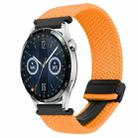 For Huawei Watch GT 3 42mm 20mm Magnetic Buckle Braided Watch Band(Orange) - 1