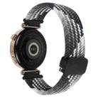 For Huawei Watch GT 2 42mm 20mm Magnetic Buckle Braided Watch Band(Z Dark Chocolate) - 2