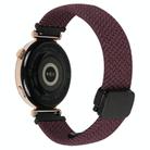 For Amazfit Active Magnetic Buckle 20mm Braided Watch Band(Crimson Cherry) - 2