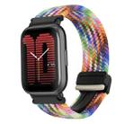 For Amazfit Active Magnetic Buckle 20mm Braided Watch Band(Colorful) - 1