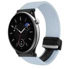 For Amazfit GTR Mini Magnetic Buckle 20mm Braided Watch Band(Blue) - 1