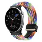 For Amazfit GTR Mini Magnetic Buckle 20mm Braided Watch Band(Colorful) - 1