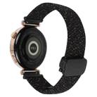 For Amazfit GTR Mini Magnetic Buckle 20mm Braided Watch Band(Starlight Black) - 2