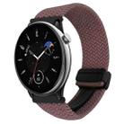 For Amazfit GTR Mini Magnetic Buckle 20mm Braided Watch Band(Smoky Purple) - 1