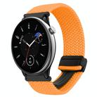 For Amazfit GTR Mini Magnetic Buckle 20mm Braided Watch Band(Orange) - 1