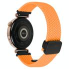 For Amazfit GTR Mini Magnetic Buckle 20mm Braided Watch Band(Orange) - 2