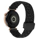 For Amazfit Bip 3 Pro Magnetic Buckle 20mm Braided Watch Band(Stars Black) - 2