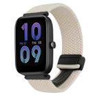 For Amazfit Bip 3 Magnetic Buckle 20mm Braided Watch Band(Starlight) - 1