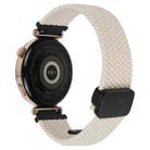 For Amazfit Bip 3 Magnetic Buckle 20mm Braided Watch Band(Starlight) - 2