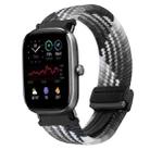 For Amazfit GTS 2 Mini Magnetic Buckle 20mm Braided Watch Band(Z Dark Chocolate) - 1