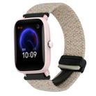 For Amazfit Pop Pro Magnetic Buckle 20mm Braided Watch Band(Starlight Colorful) - 1