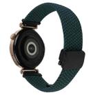 For Amazfit Pop Magnetic Buckle 20mm Braided Watch Band(Forest Green) - 2