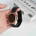 For Amazfit Bip U Magnetic Buckle 20mm Braided Watch Band(Stars Black) - 3